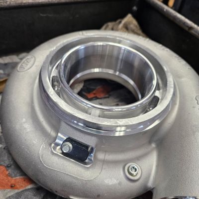 Custom Turbo V-Band Clamp Conversion for High-Boost Applications