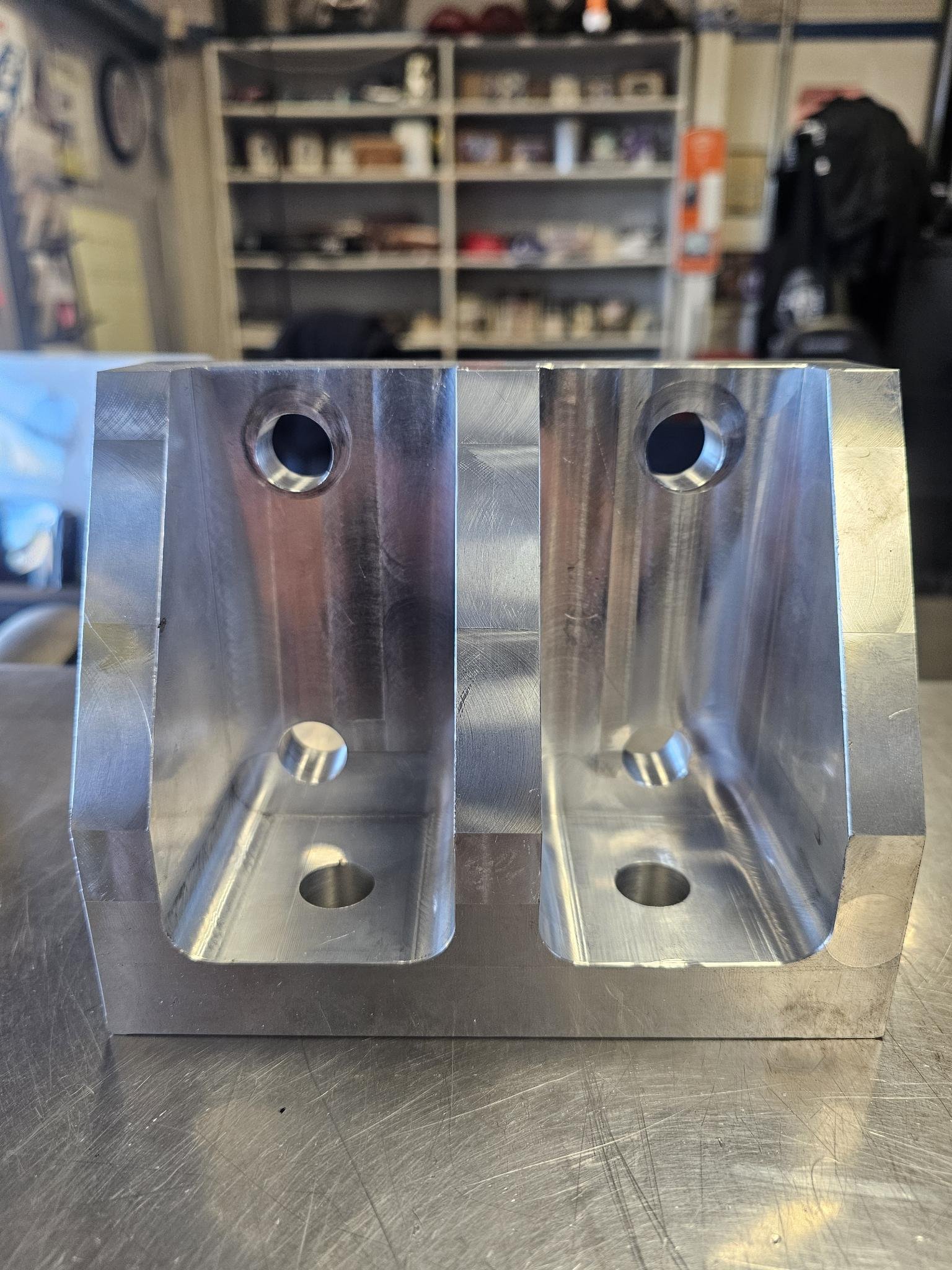 Custom Billet Engine Mounts for Kenworth Semi-Truck main image